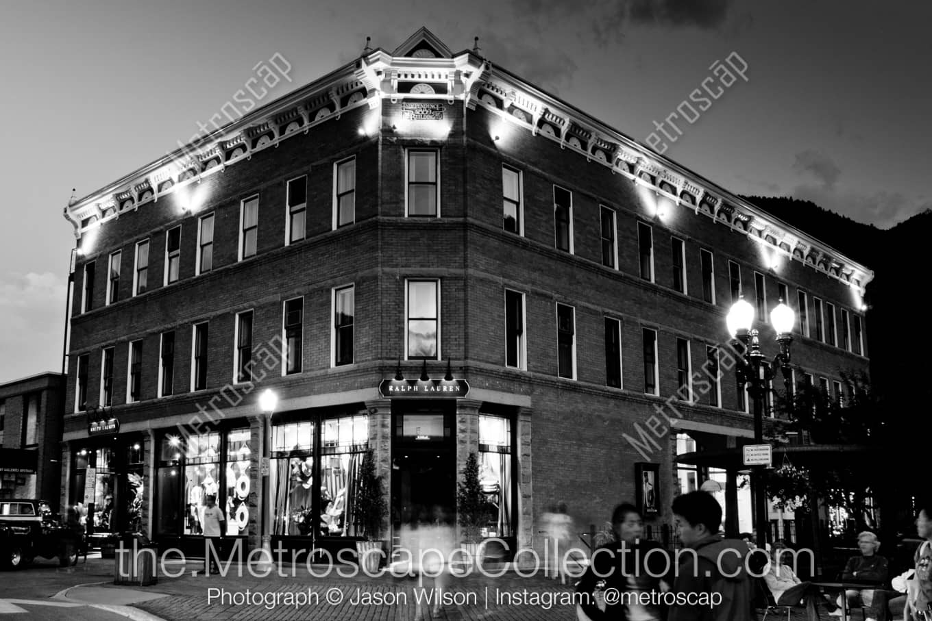 Aspen Colorado Picture at Night