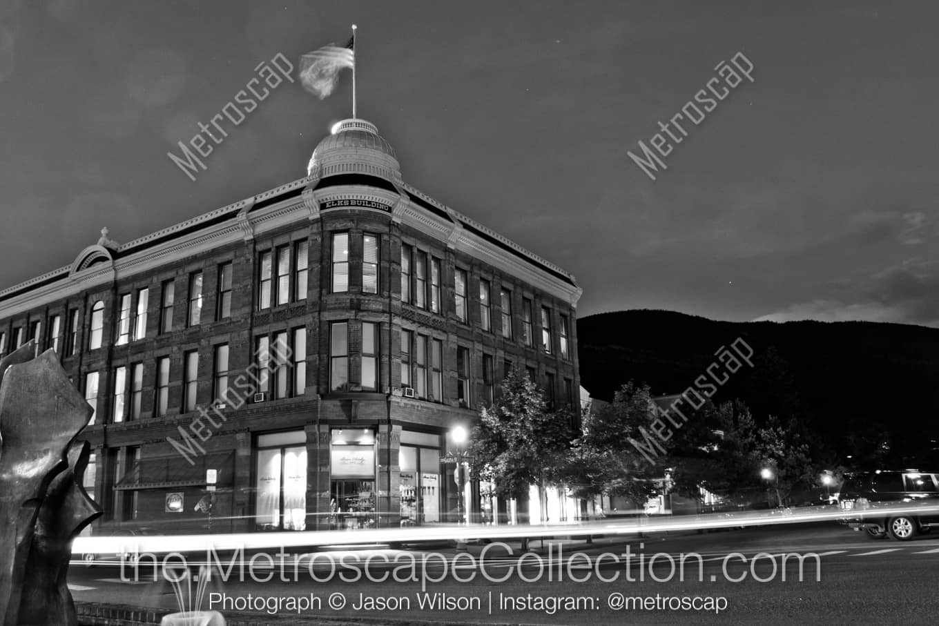 Aspen Colorado Picture at Night