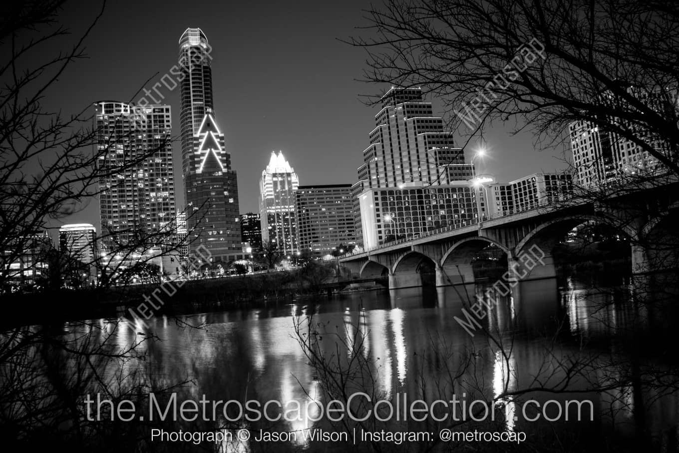 Austin Texas Picture at Night