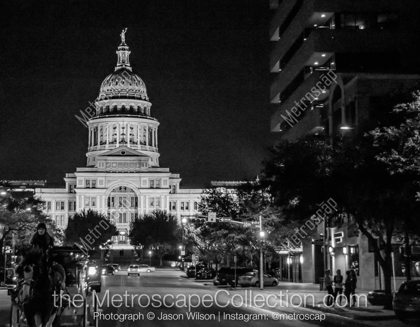 Austin Texas Picture at Night