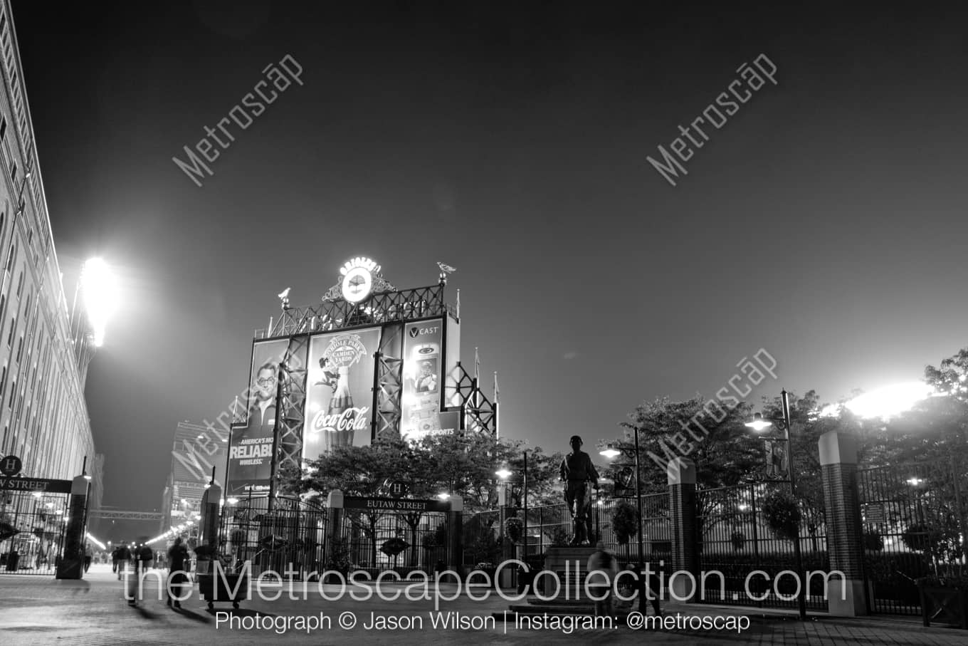 Baltimore Maryland Picture at Night