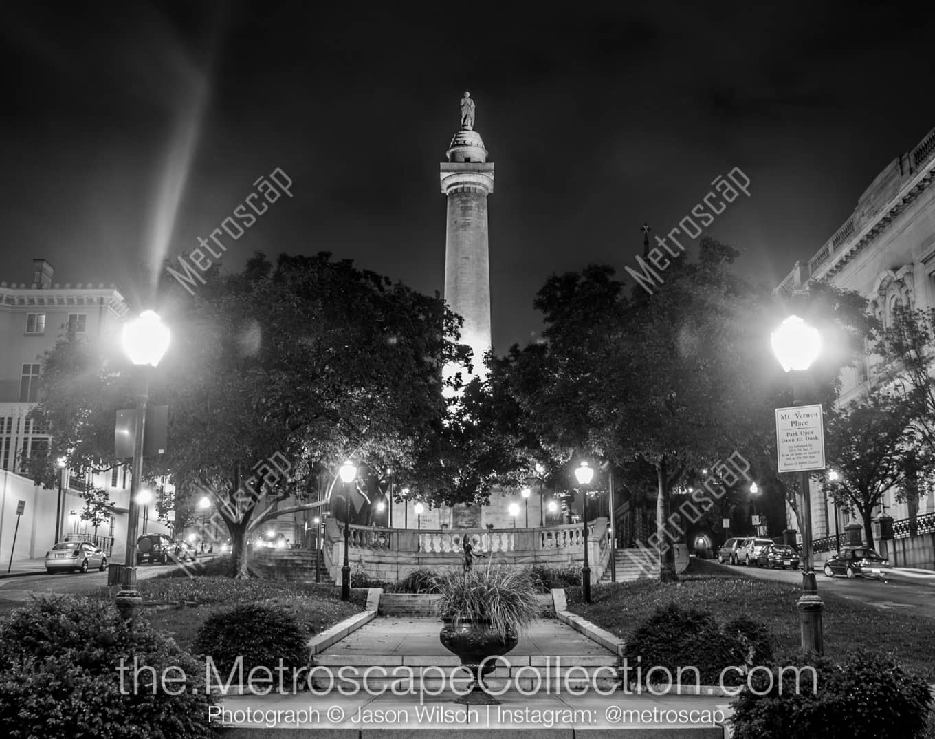 Baltimore Maryland Picture at Night