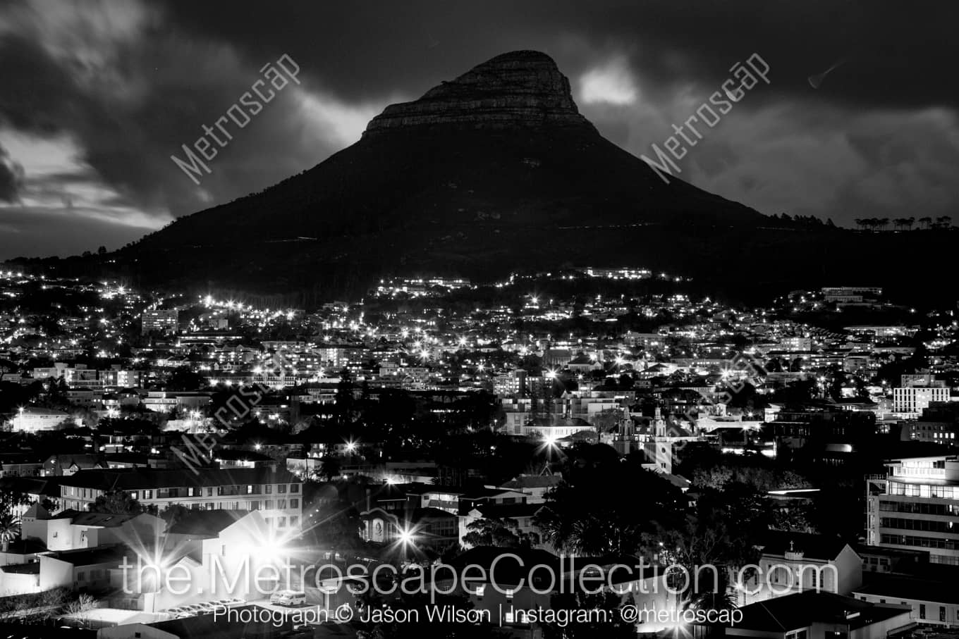 Cape Town Western Cape Picture at Night