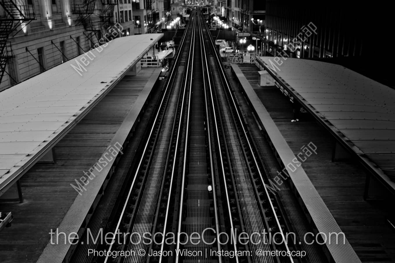 Chicago Illinois Picture at Night