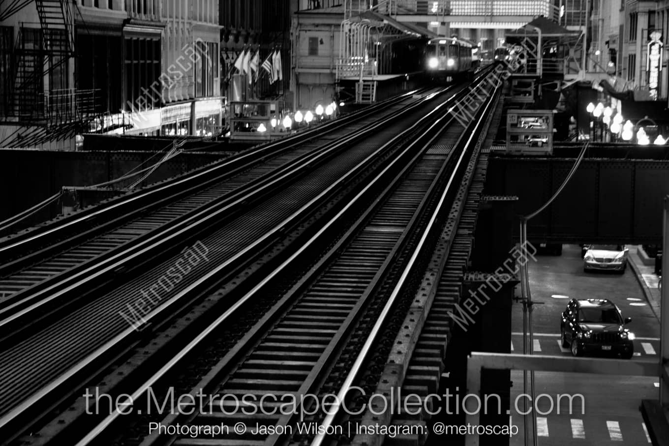 Chicago Illinois Picture at Night