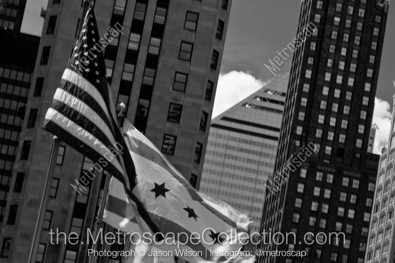 Chicago Illinois Picture at Night