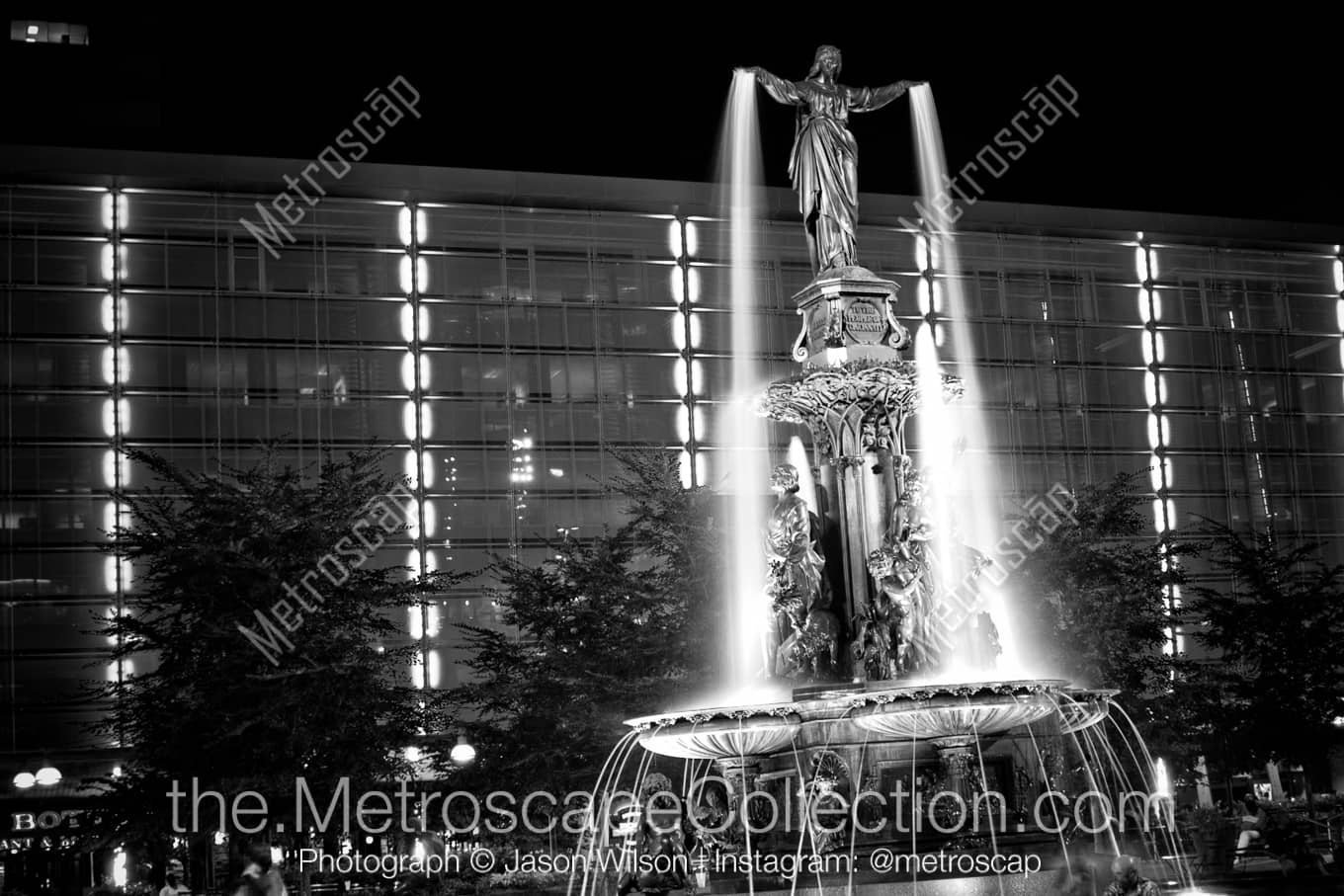 Cincinnati Ohio Picture at Night