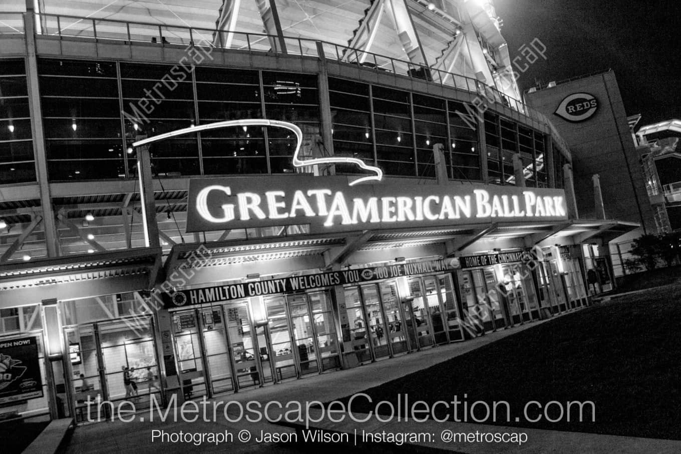 Cincinnati Ohio Picture at Night