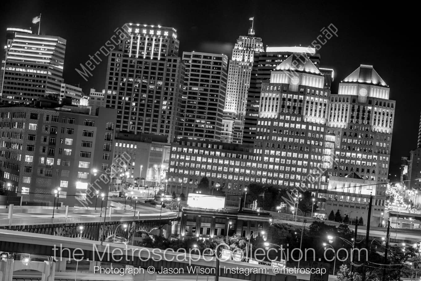 Cincinnati Ohio Picture at Night