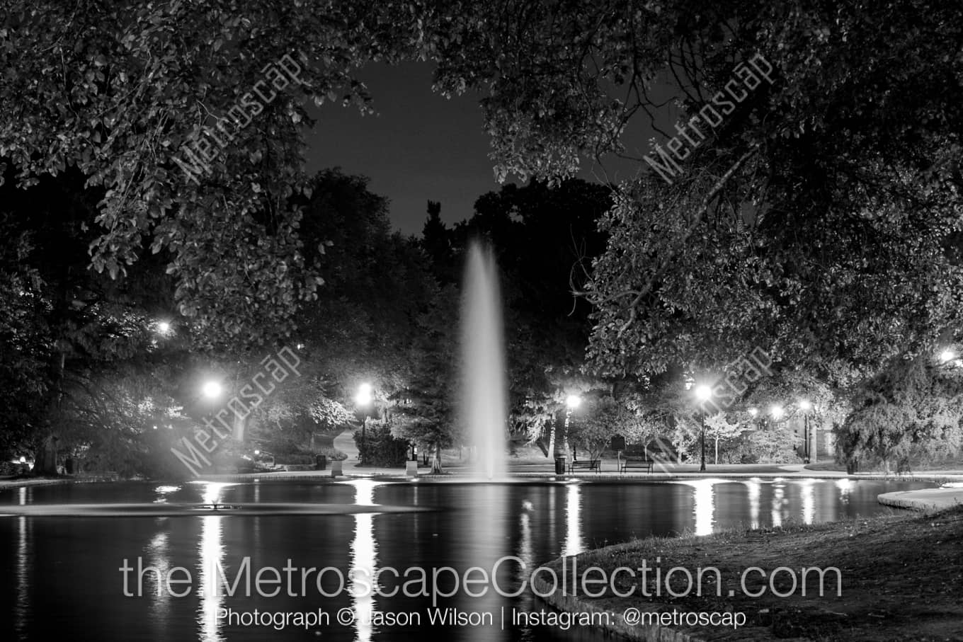 Columbus Ohio Picture at Night