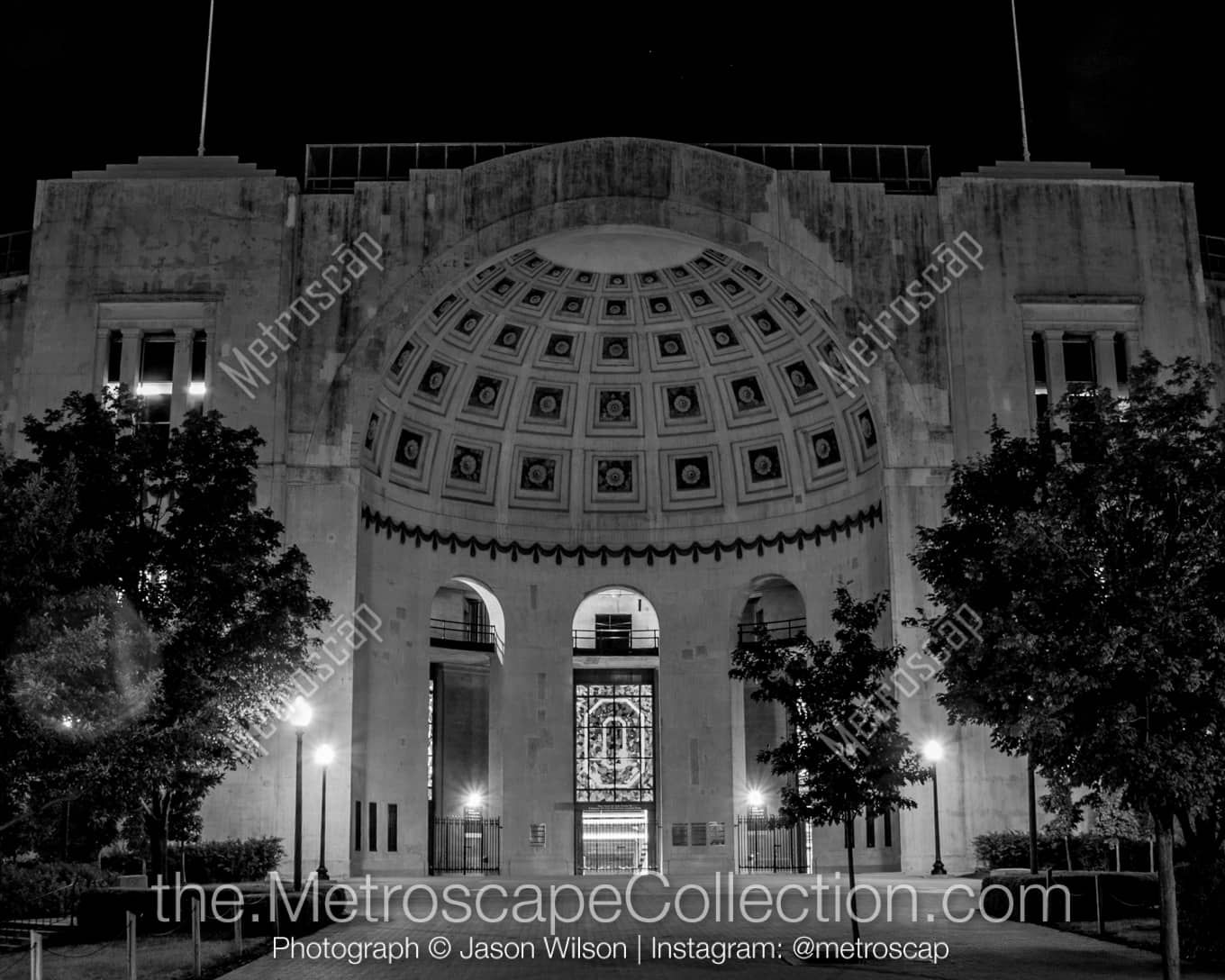 Columbus Ohio Picture at Night