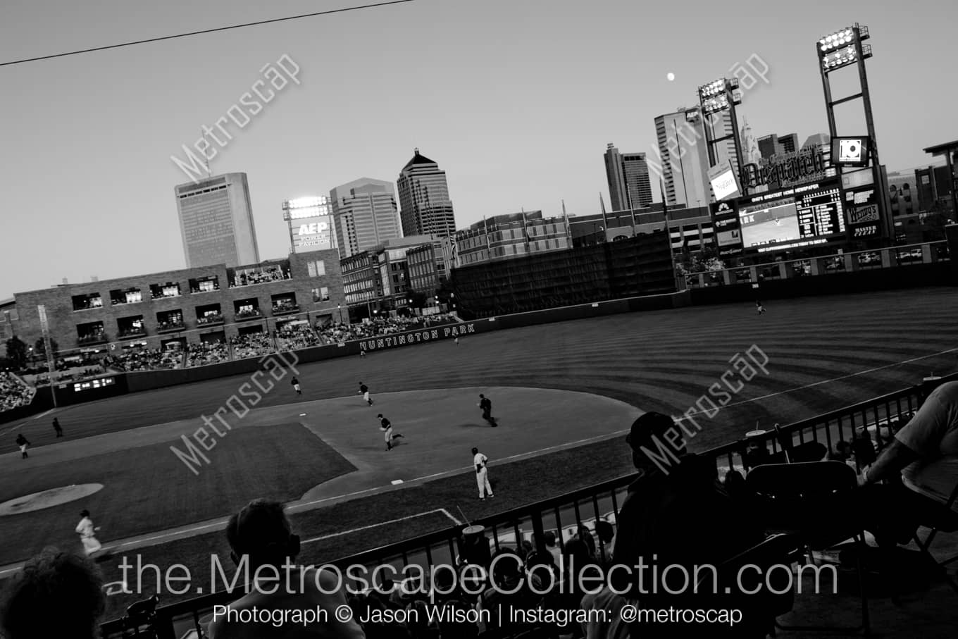 Columbus Ohio Picture at Night