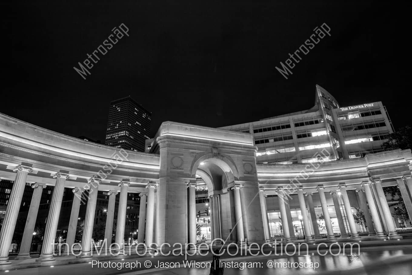 Denver Colorado Picture at Night