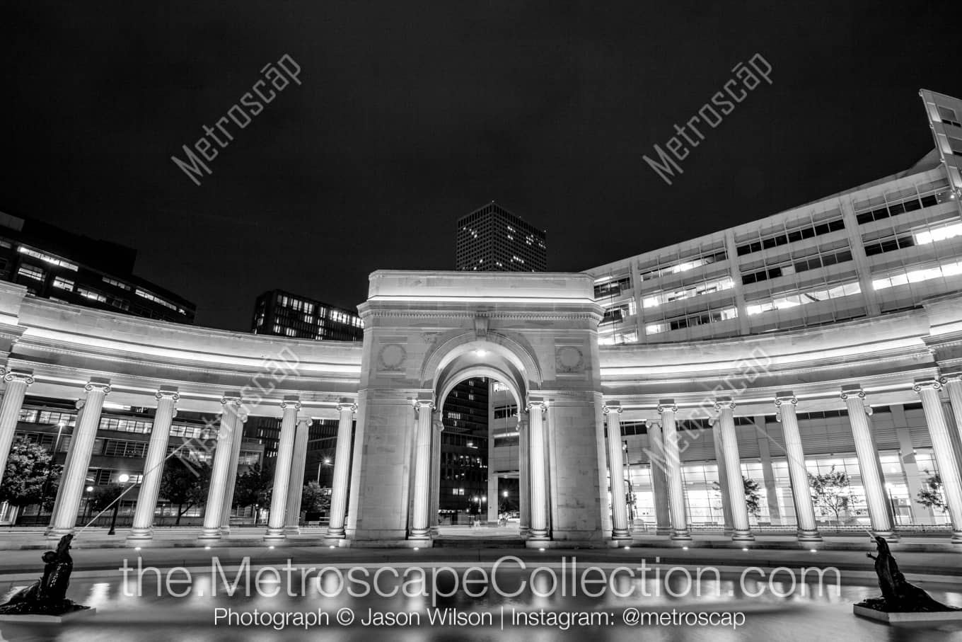 Denver Colorado Picture at Night