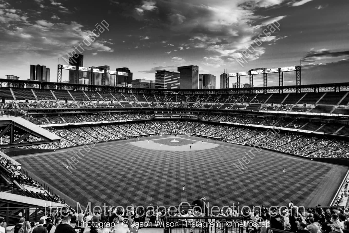 Denver Colorado Picture at Night