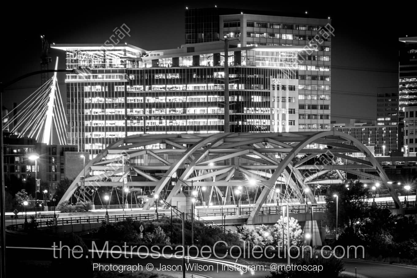 Denver Colorado Picture at Night