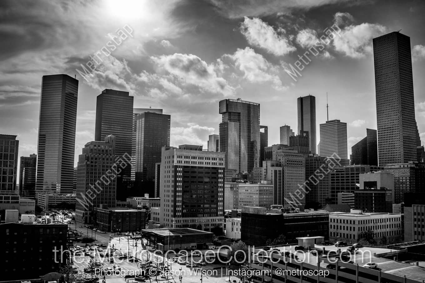 Houston Texas Picture at Night