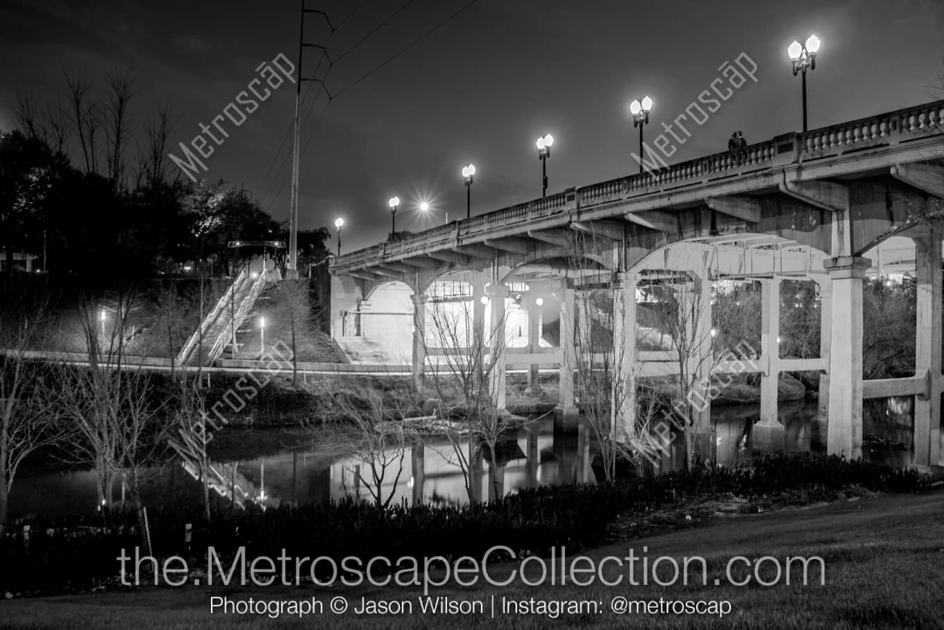 Houston Texas Picture at Night