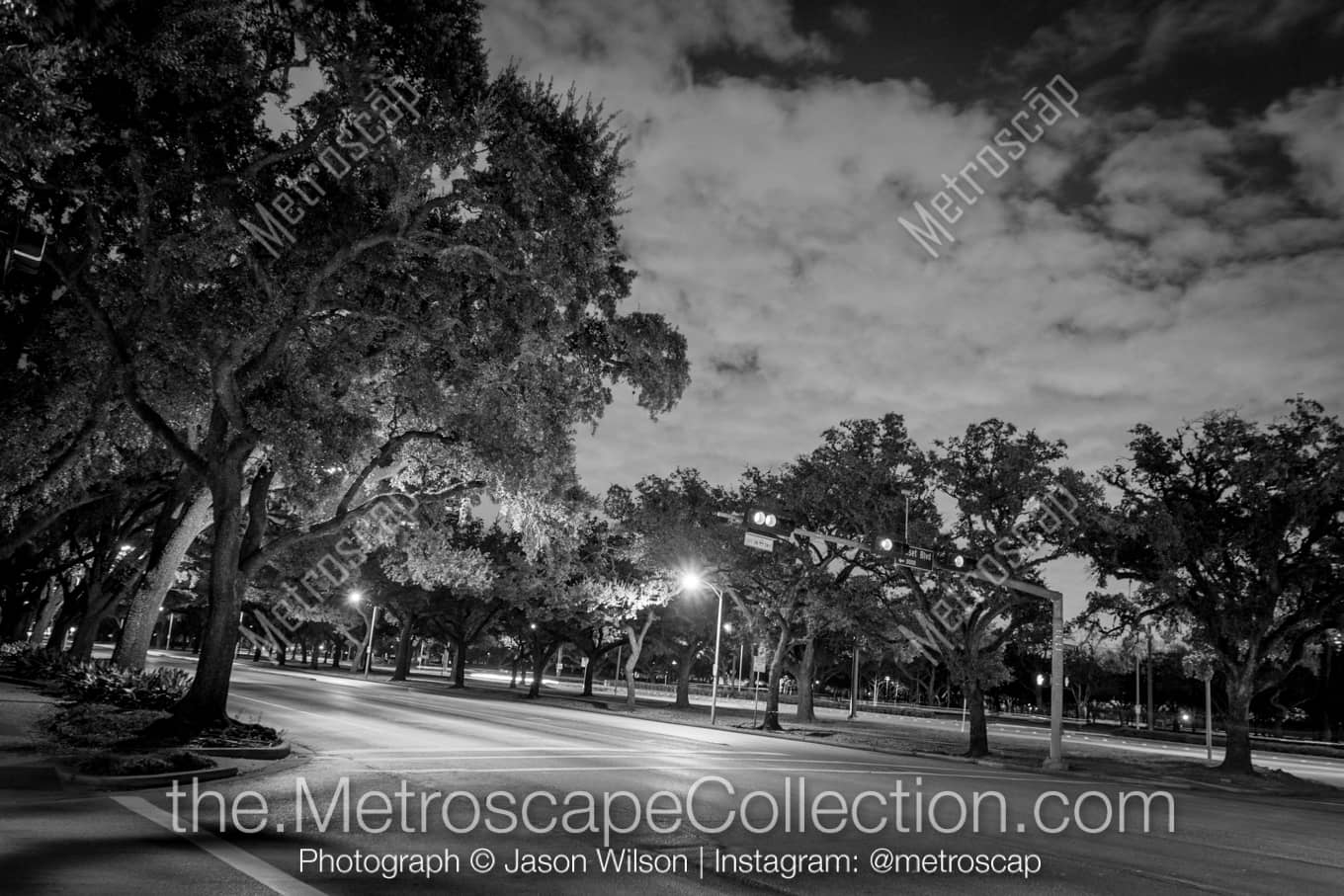 Houston Texas Picture at Night