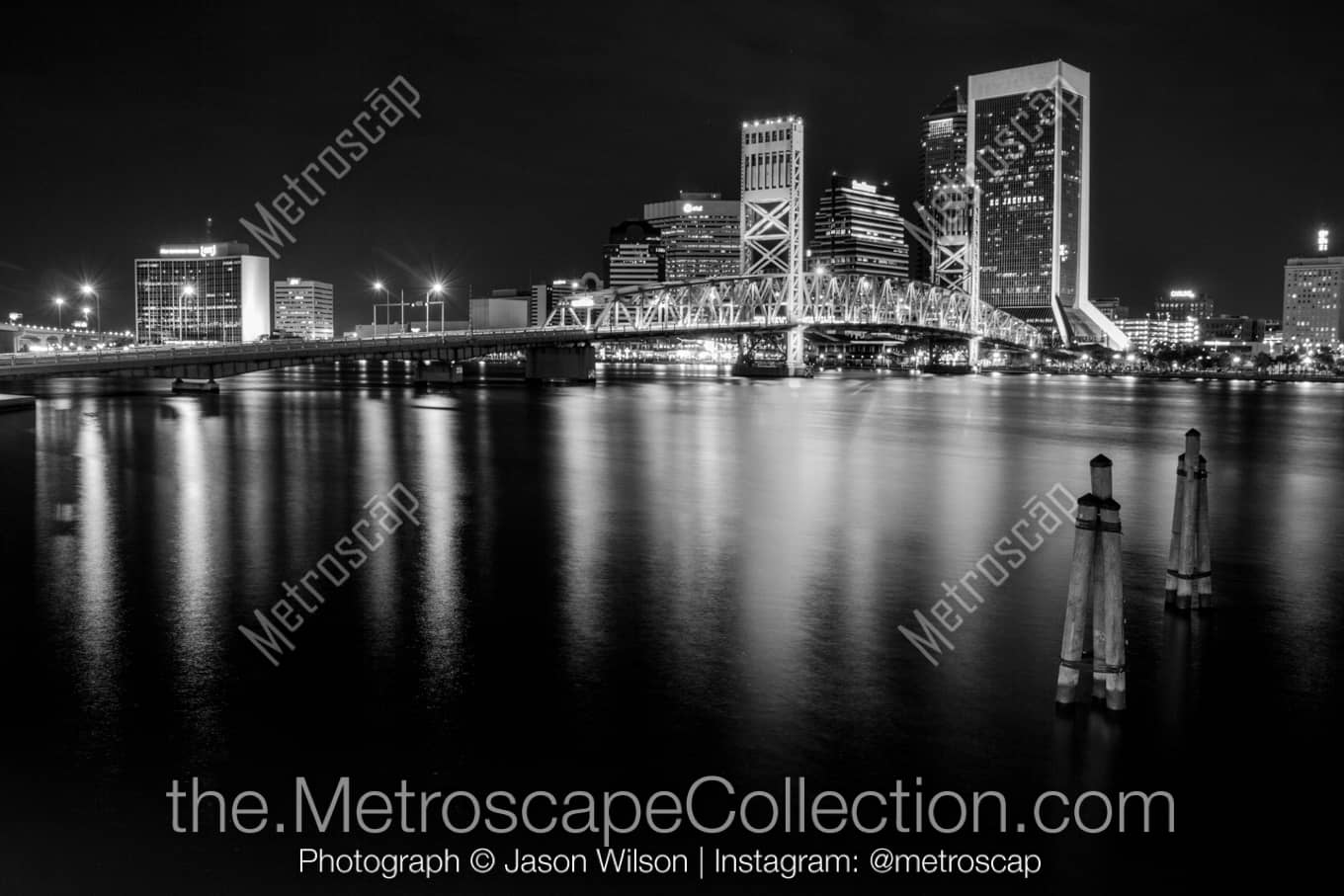 Jacksonville Florida Picture at Night