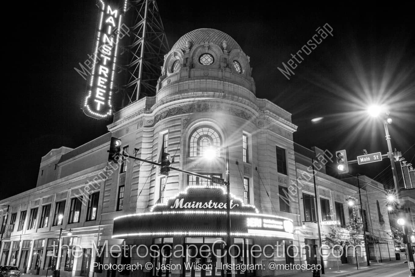 Kansas City Missouri Picture at Night