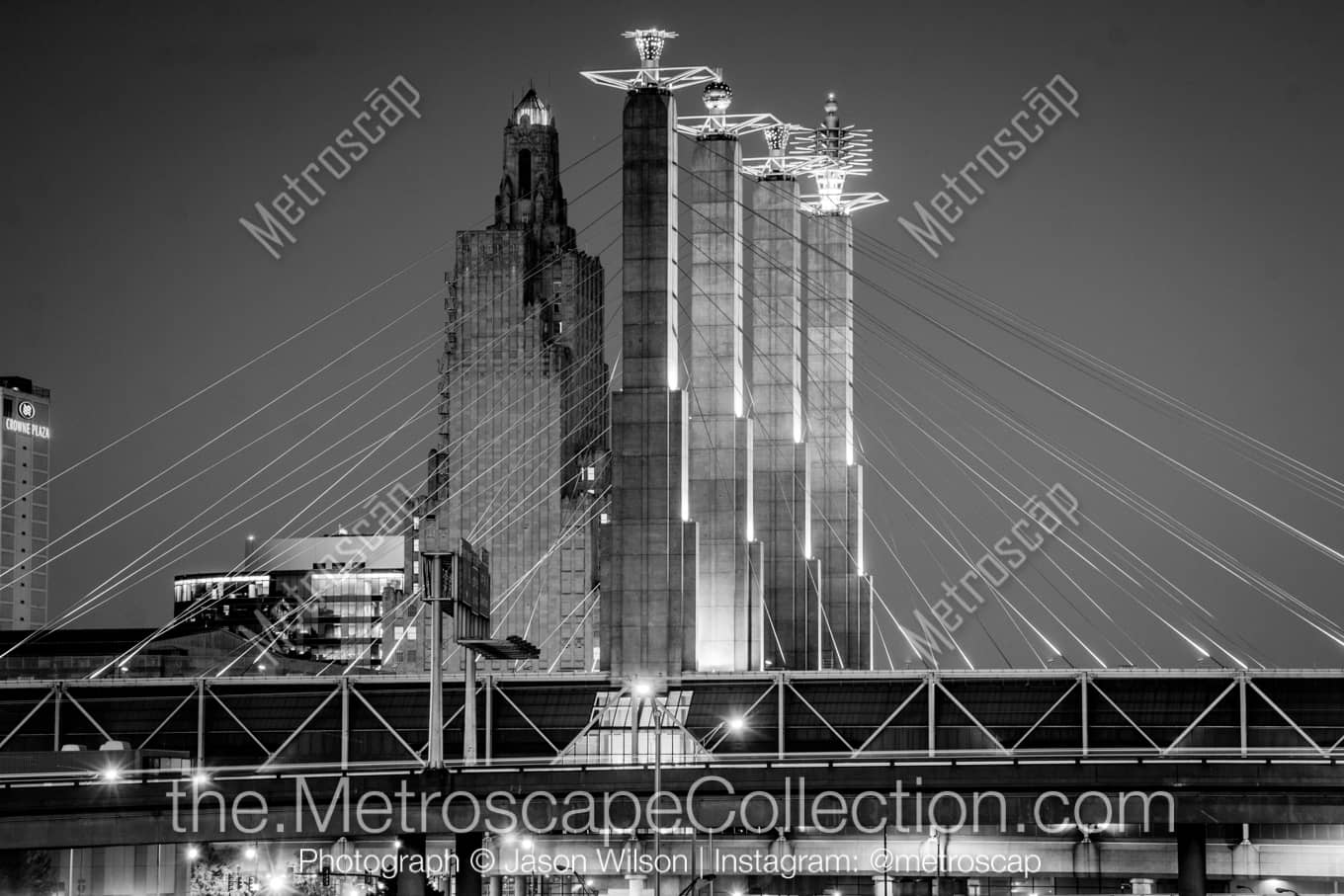 Kansas City Missouri Picture at Night