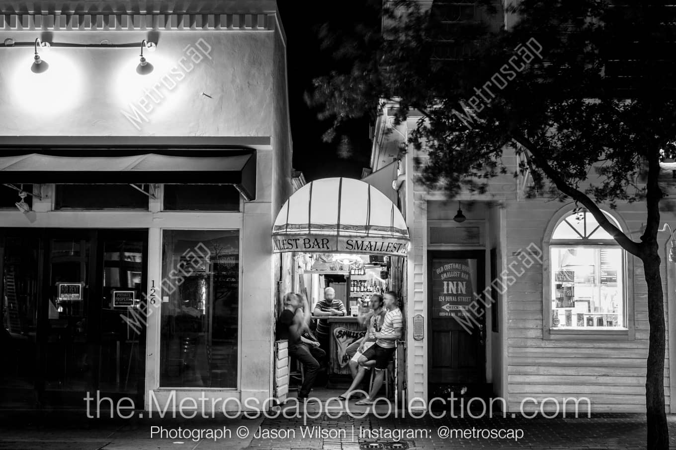 Key West Florida Picture at Night