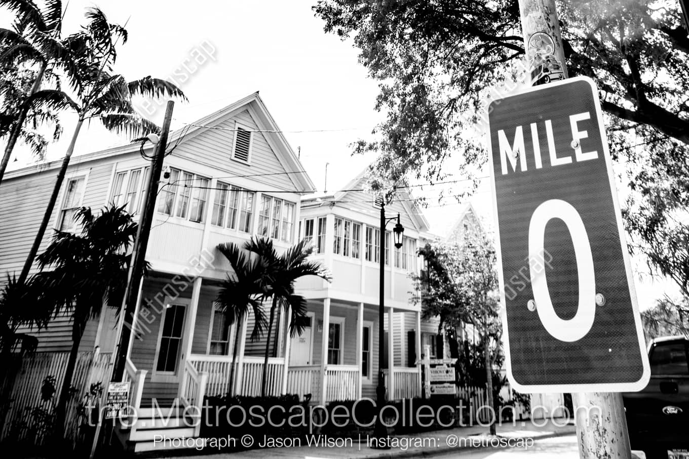 Key West Florida Picture at Night