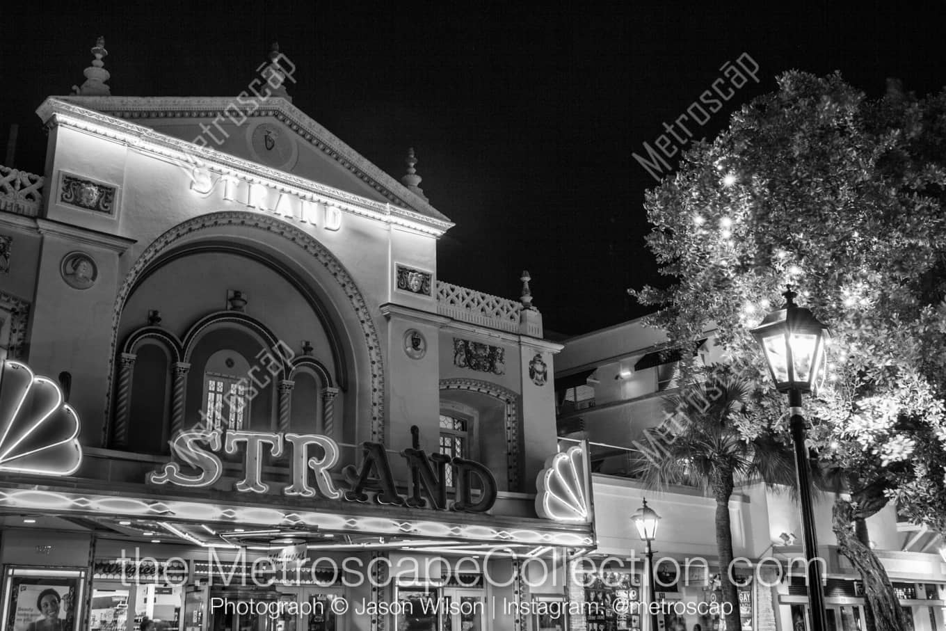 Key West Florida Picture at Night