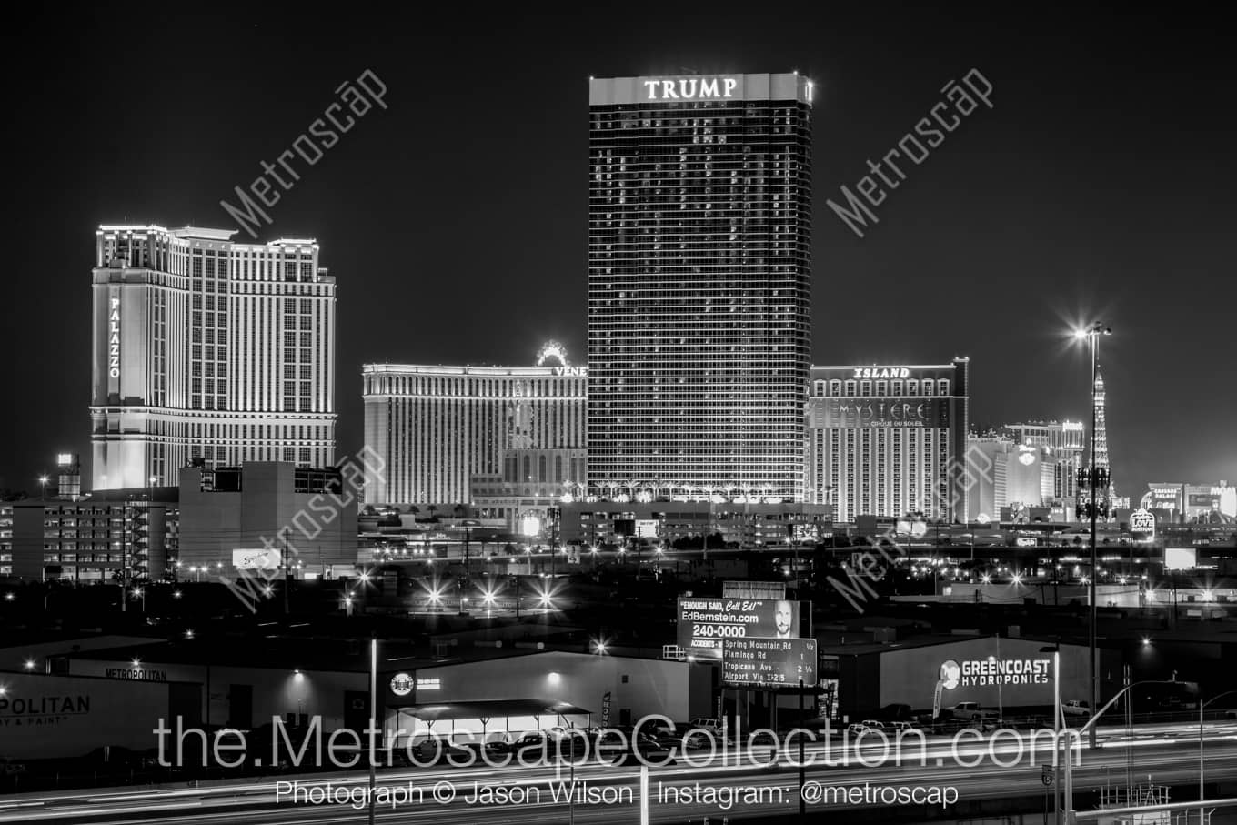 Las Vegas Nevada Picture at Night