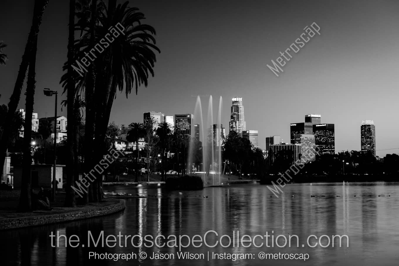 Los Angeles California Picture at Night