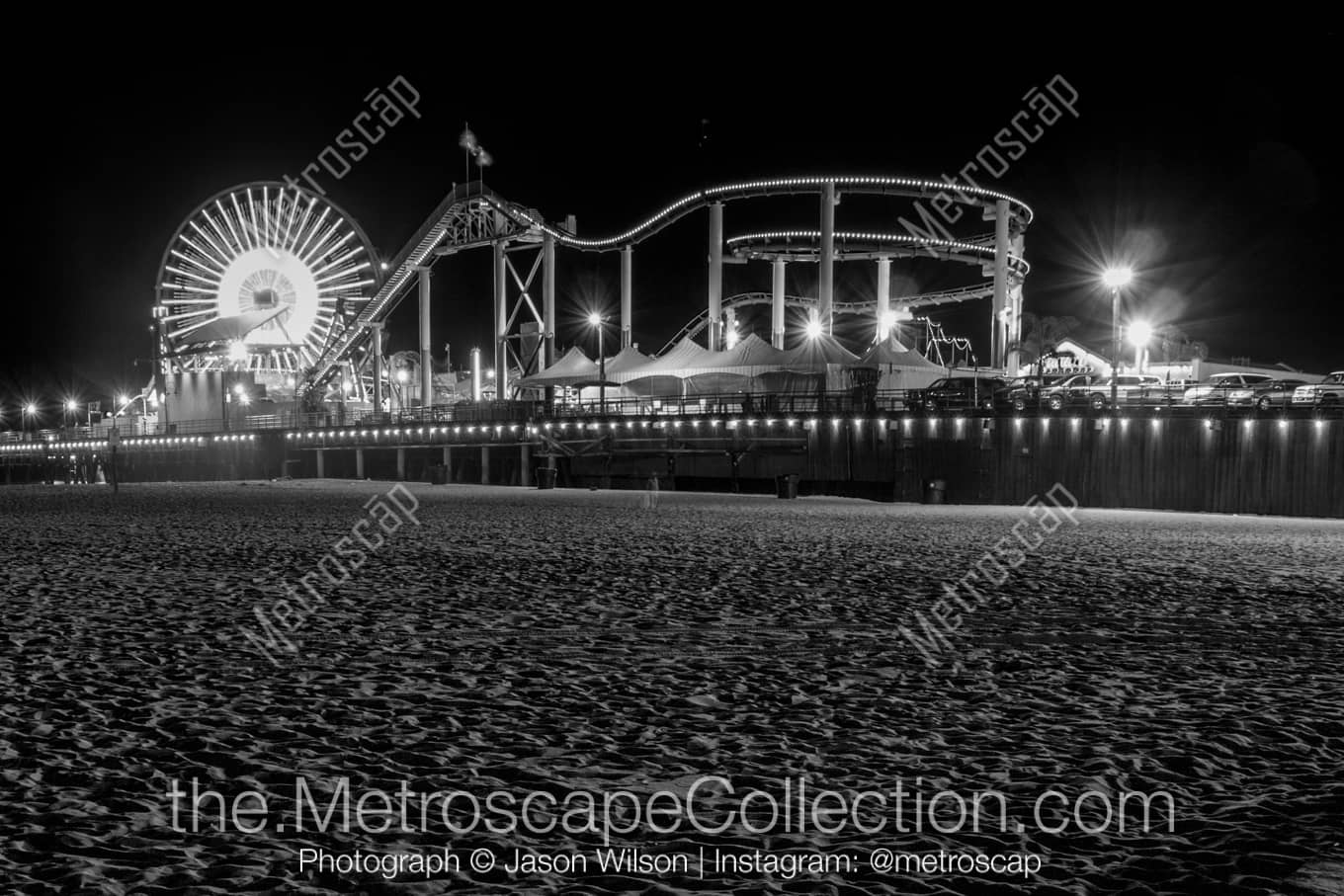 Los Angeles California Picture at Night