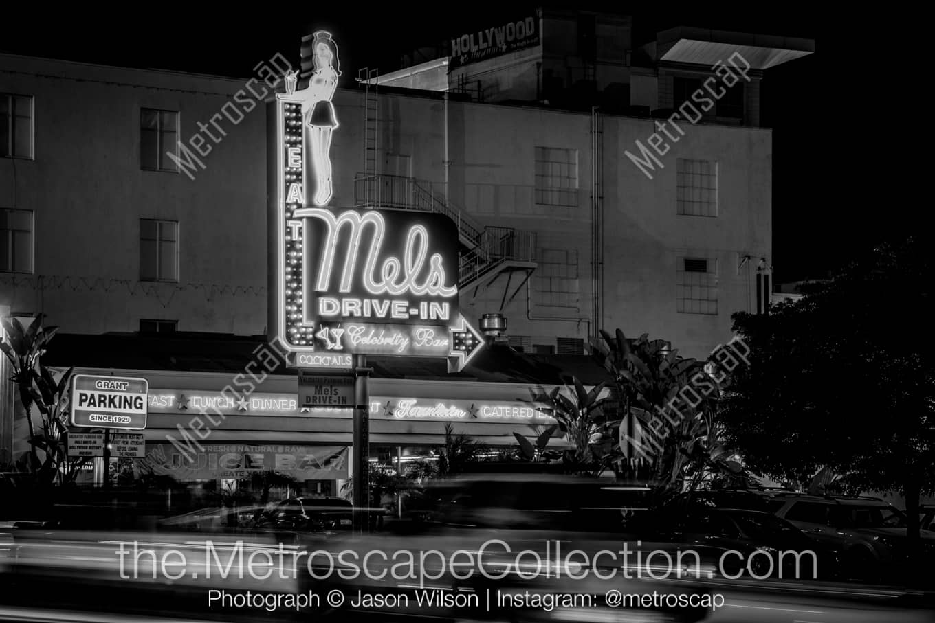 Los Angeles California Picture at Night