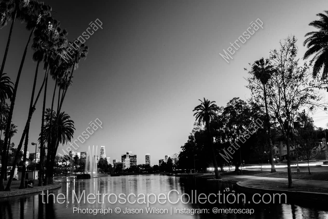 Los Angeles California Picture at Night