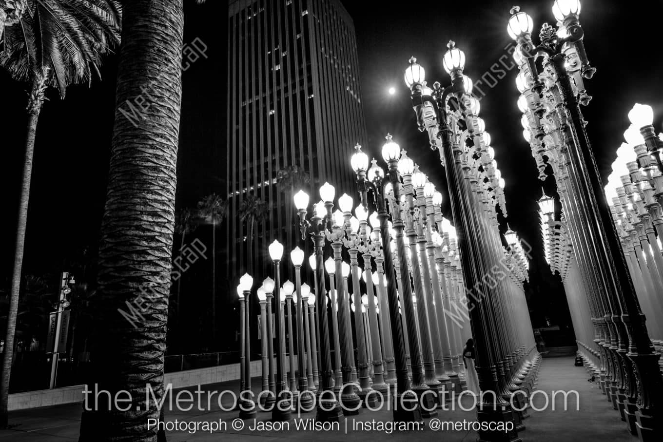 Los Angeles California Picture at Night