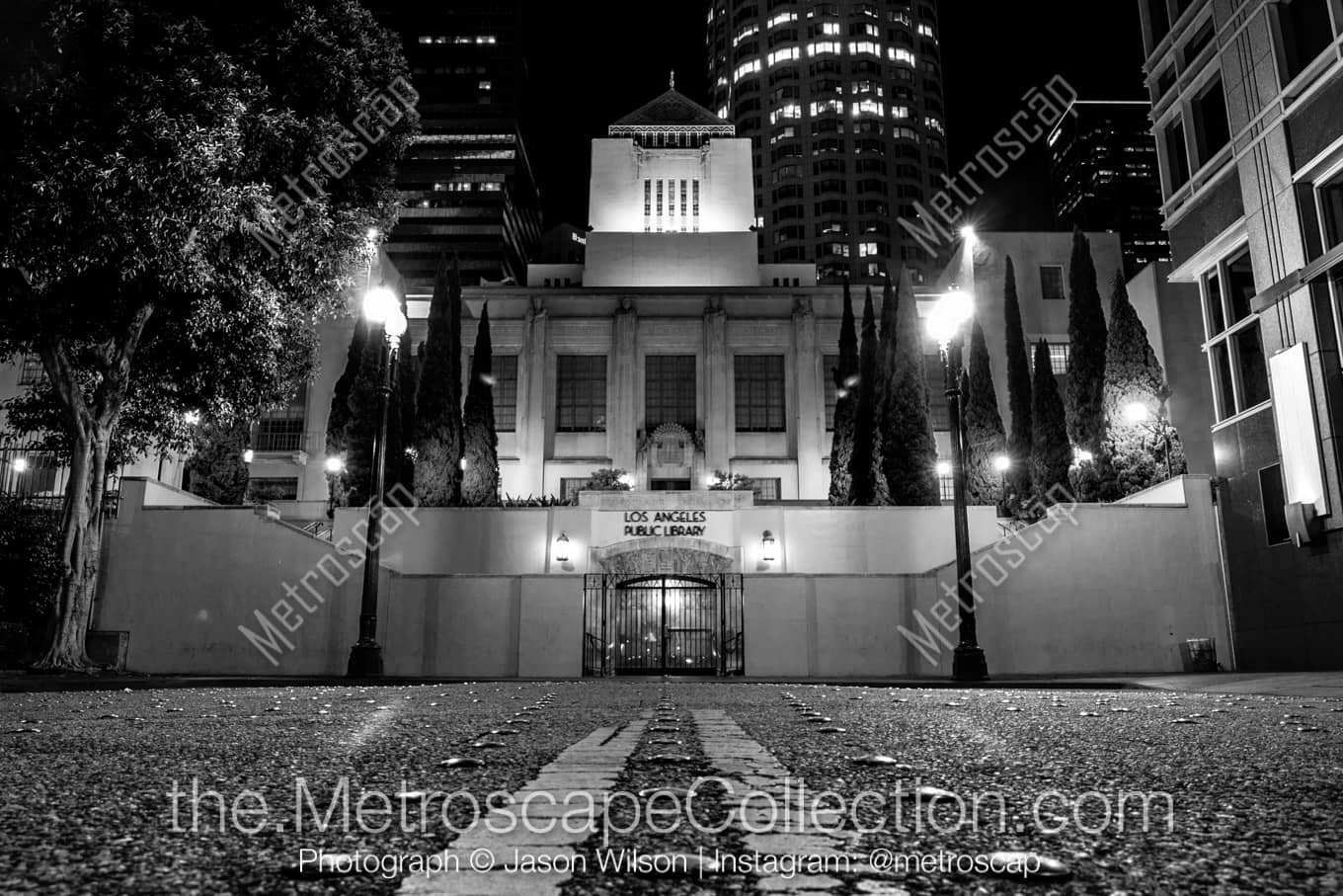 Los Angeles California Picture at Night