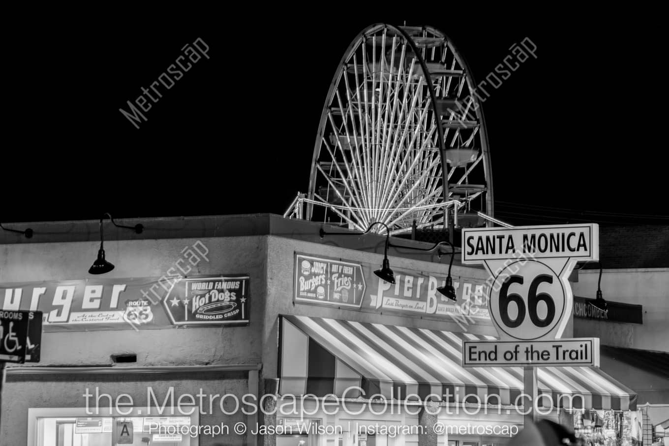 Los Angeles California Picture at Night