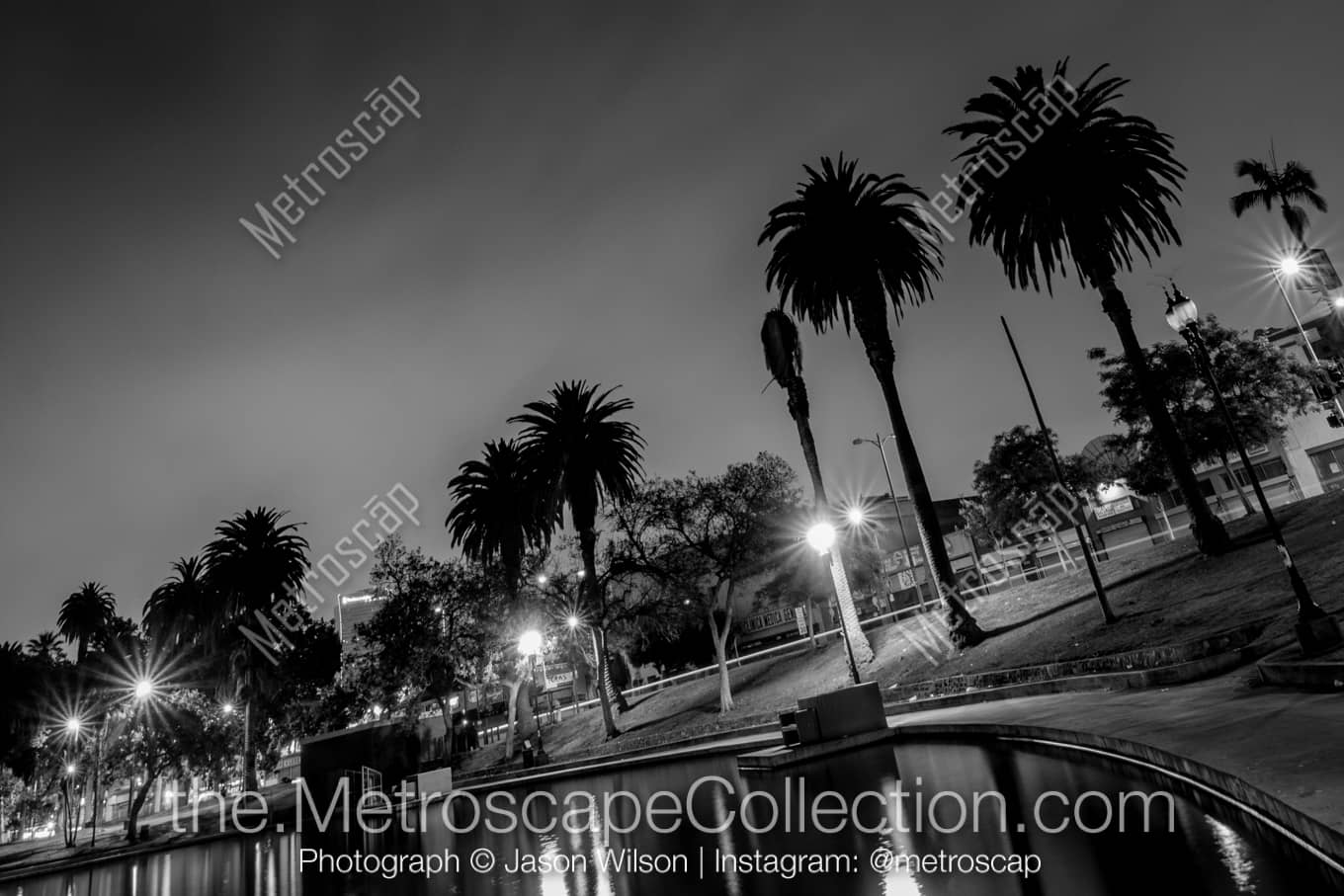 Los Angeles California Picture at Night