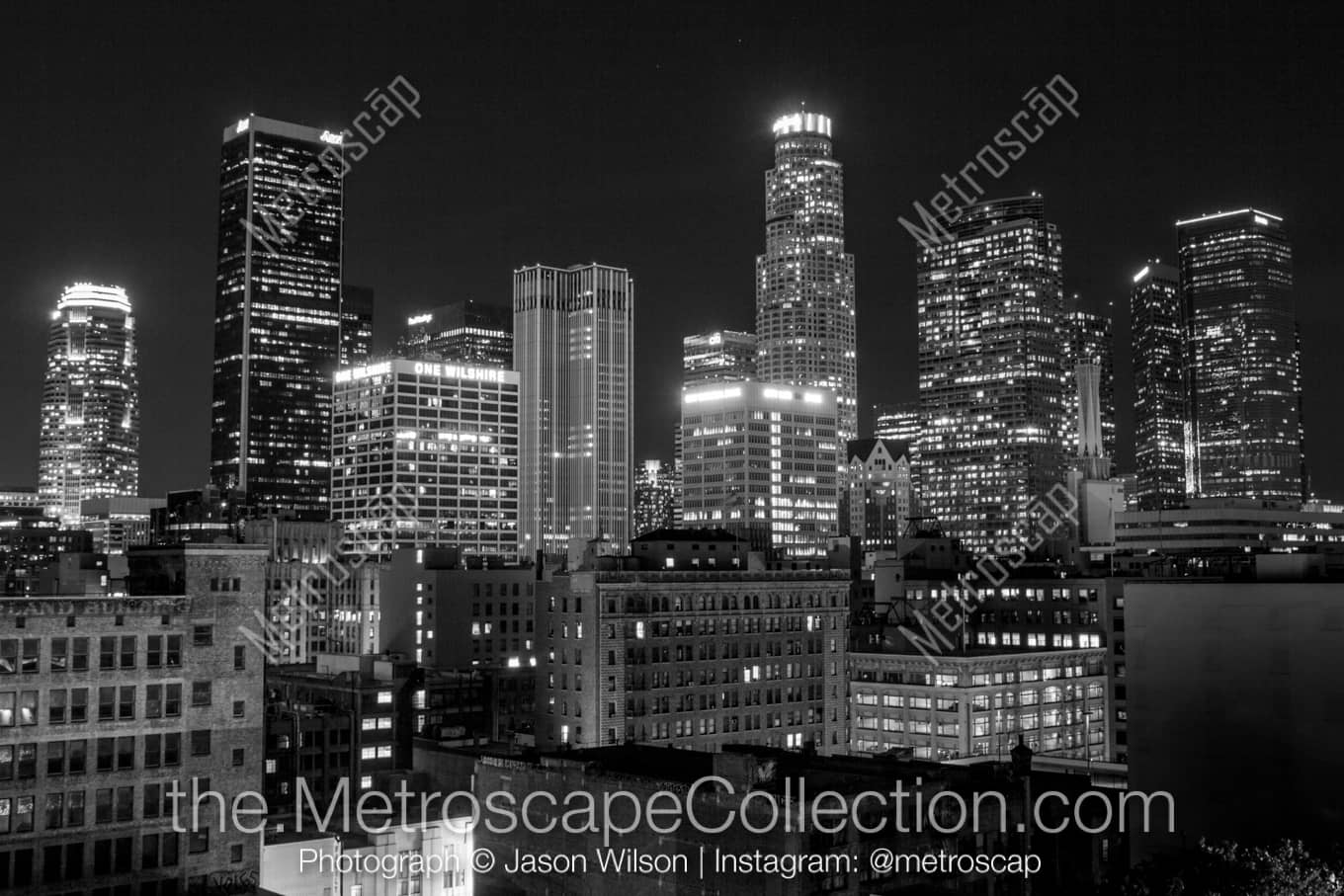 Los Angeles California Picture at Night