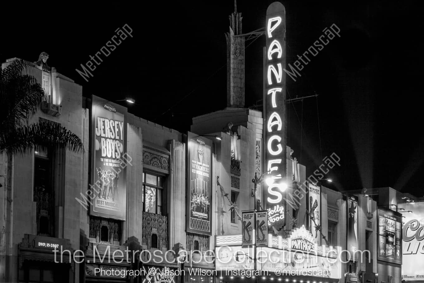 Los Angeles California Picture at Night