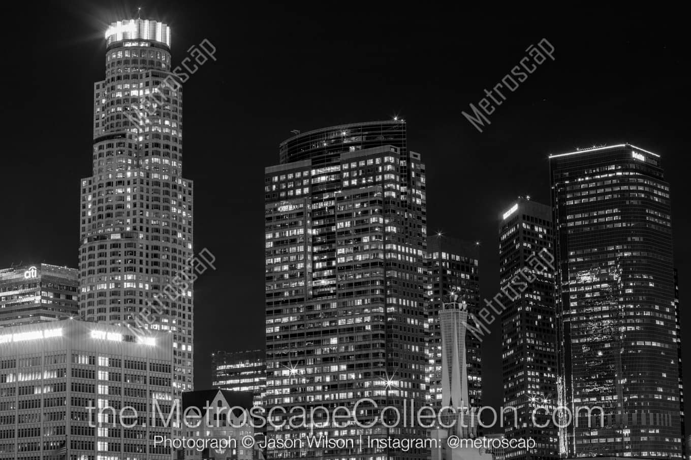 Los Angeles California Picture at Night