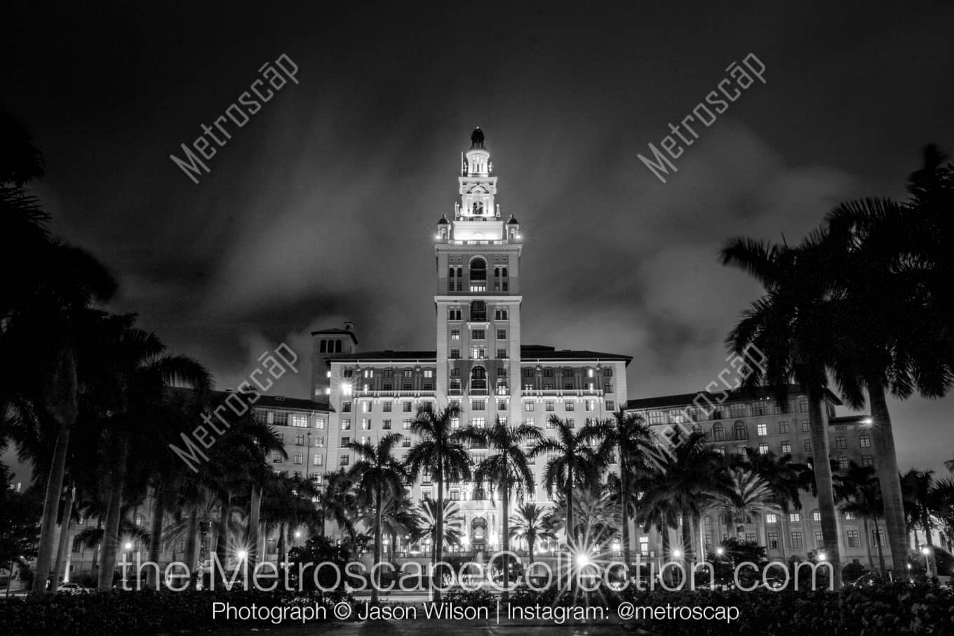 Miami Florida Picture at Night