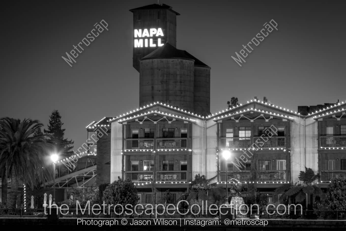 Napa-Valley California Picture at Night