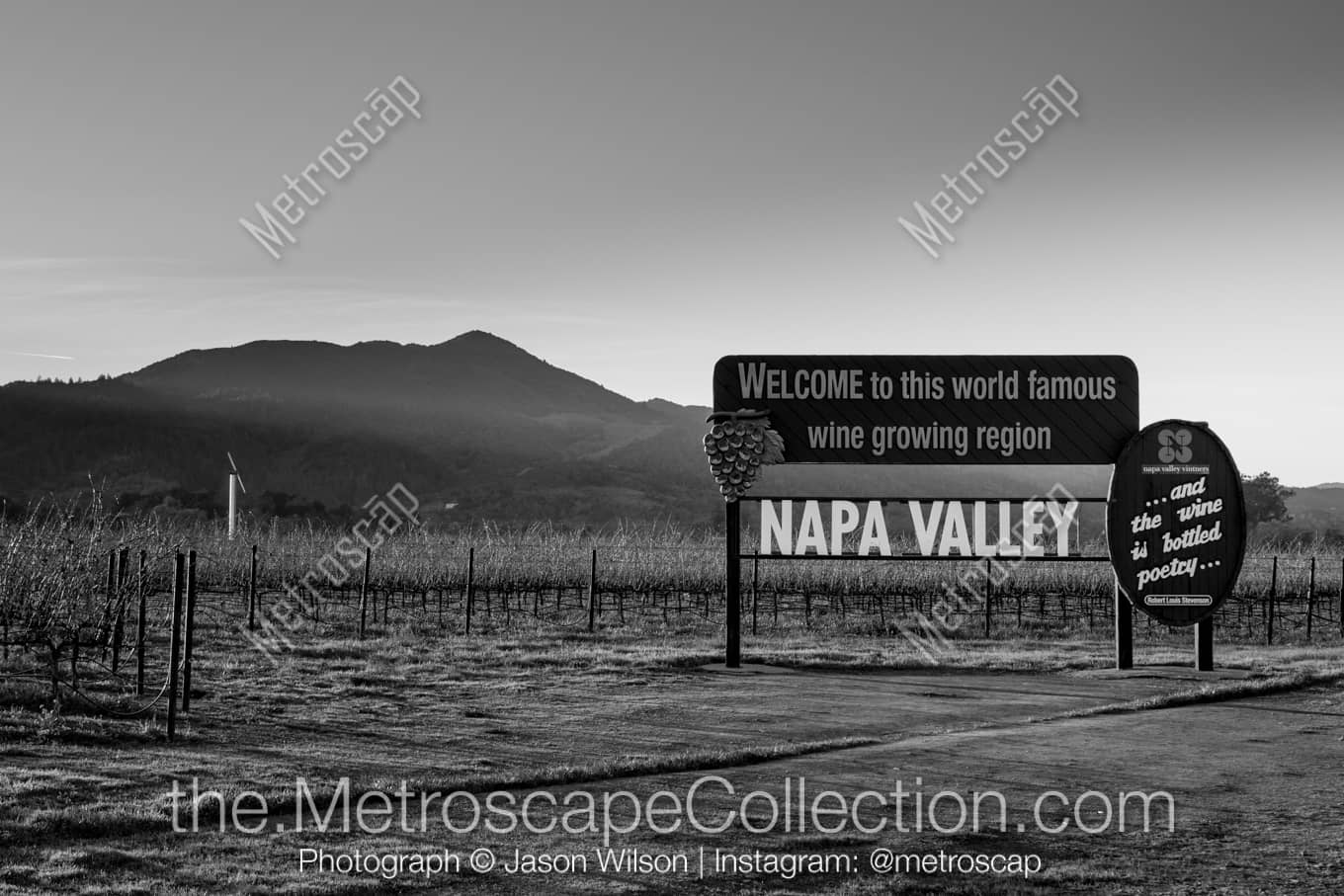 Napa-Valley California Picture at Night