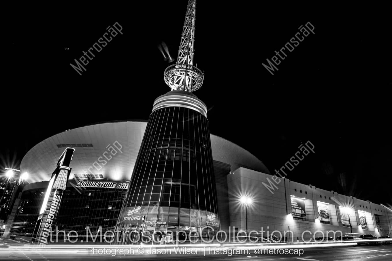 Nashville Tennessee Picture at Night