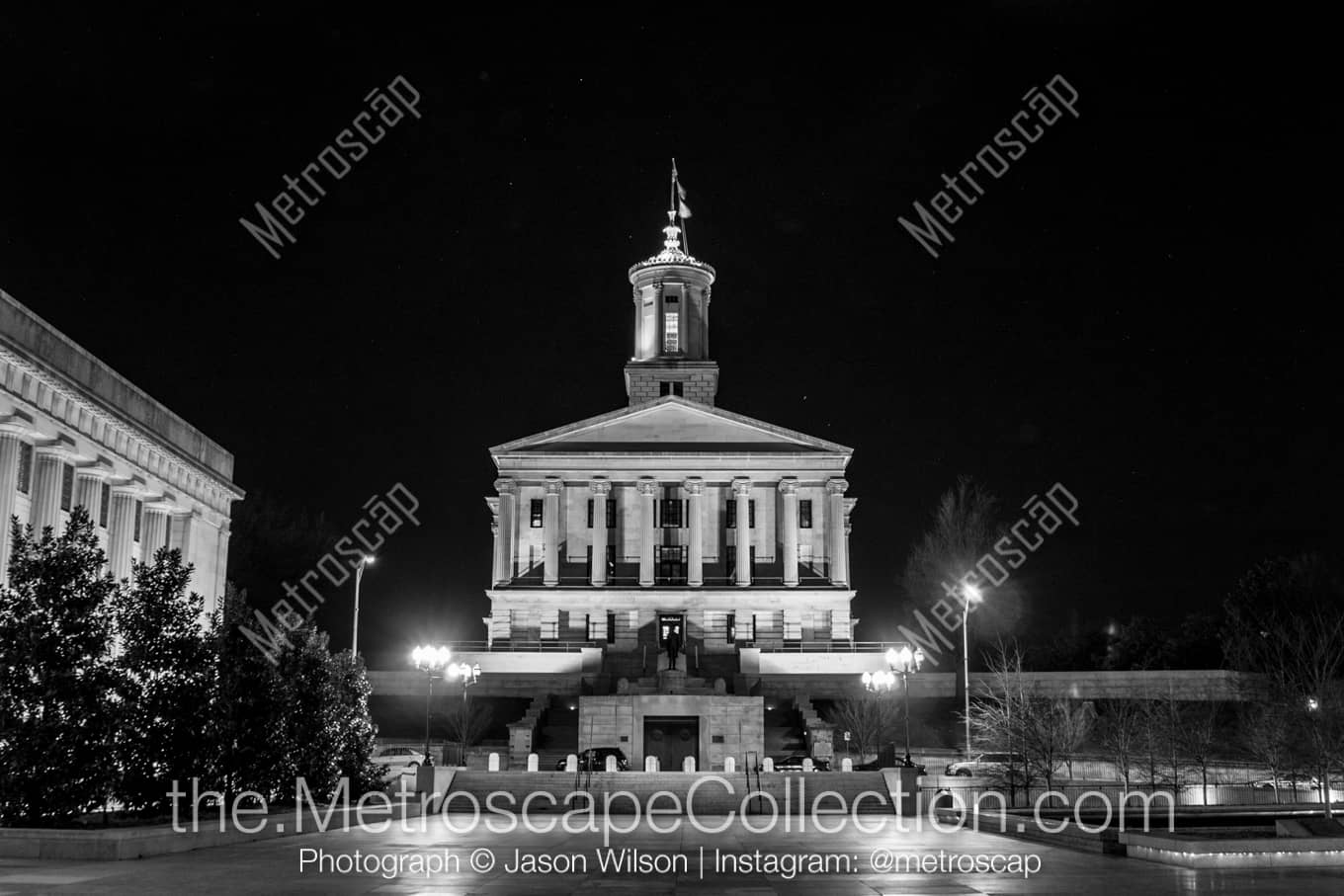 Nashville Tennessee Picture at Night