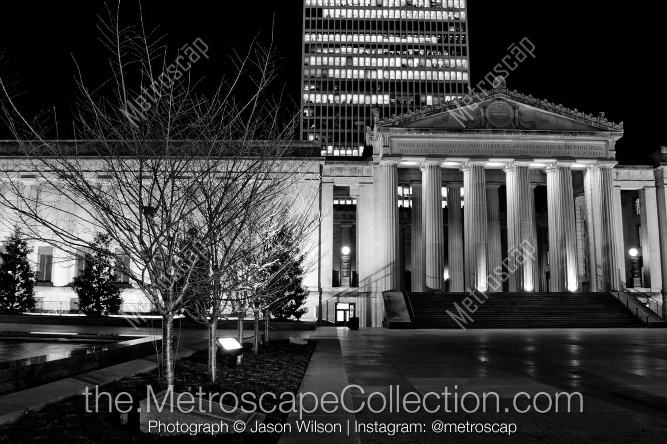 Nashville Tennessee Picture at Night