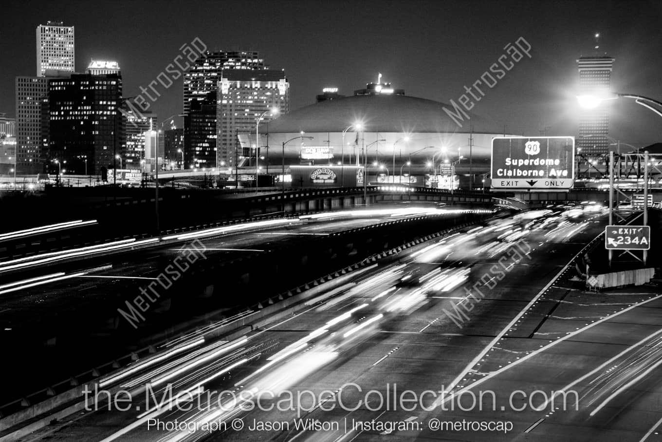 New Orleans Louisiana Picture at Night