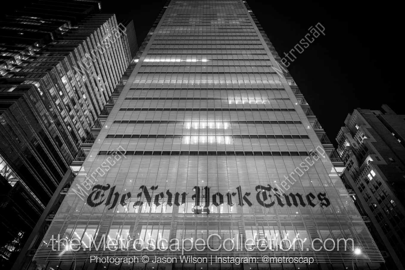 New York City New York Picture at Night