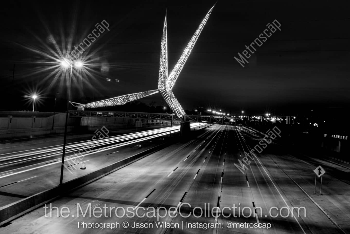 Oklahoma City Oklahoma Picture at Night